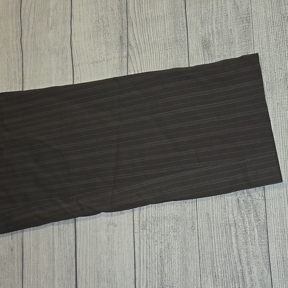 Jones New York Women's Wool Striped Career Dress Pants Gray Size 10 NWT - Picture 5 of 9